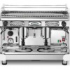BFC Lira Commercial Espresso Machine in White